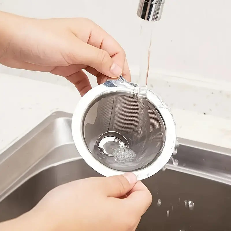 Filtro de Café em Aço Inoxidável – Reutilizável, Compacto e Durável