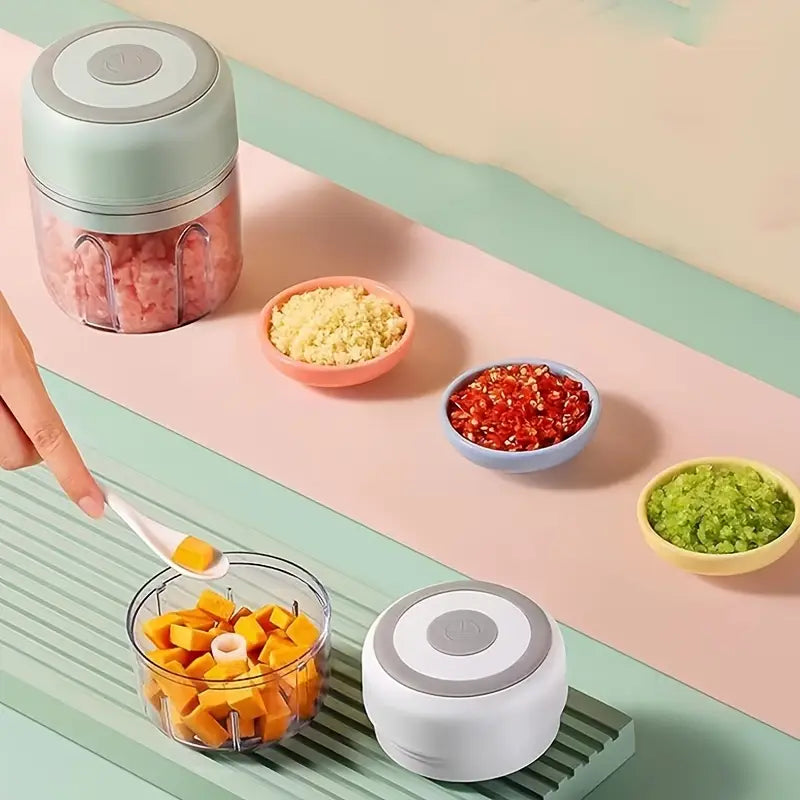 Processador de Alimentos Elétrico Multifuncional – Pica, Tritura e Mistura